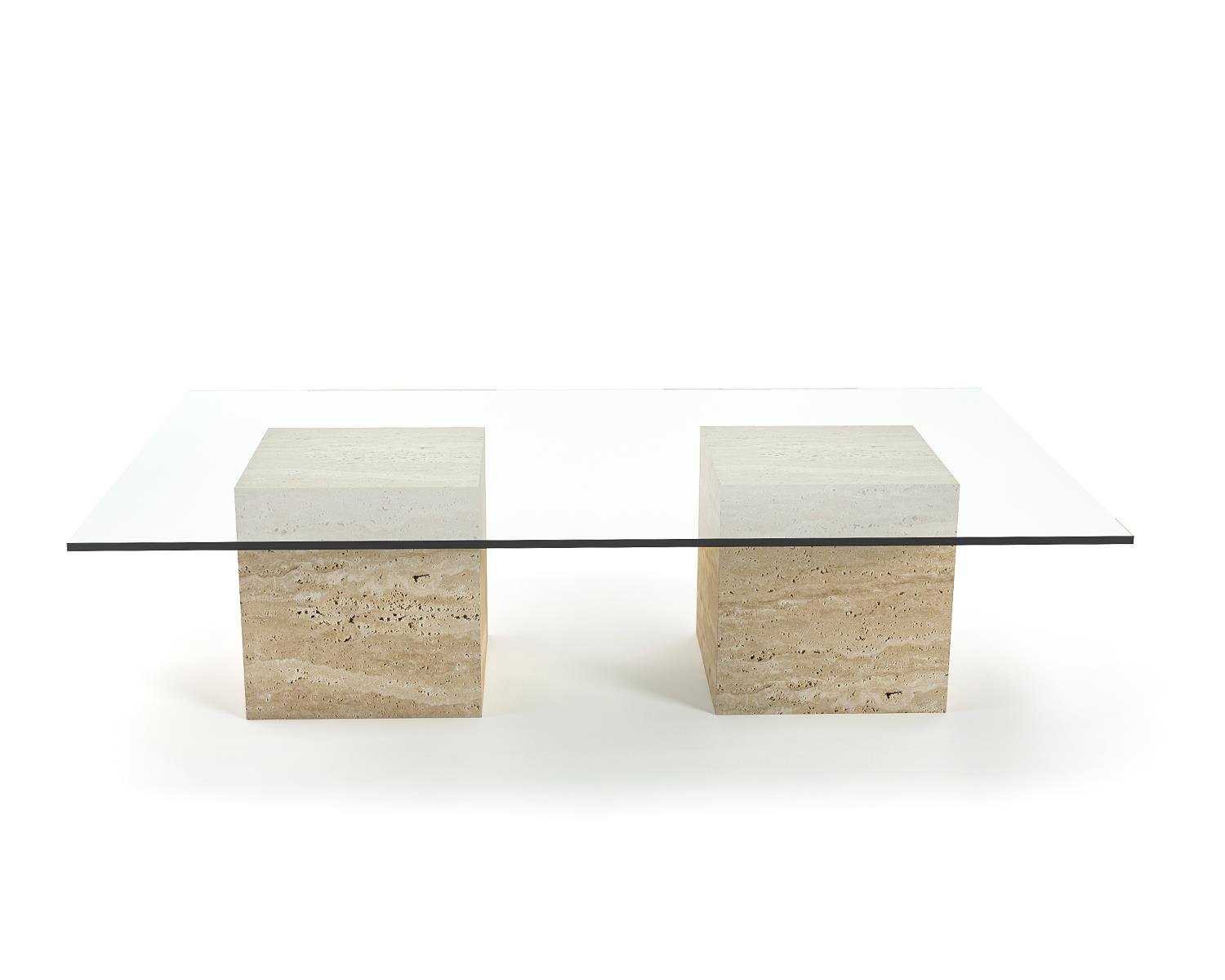 Travertine Coffee Table